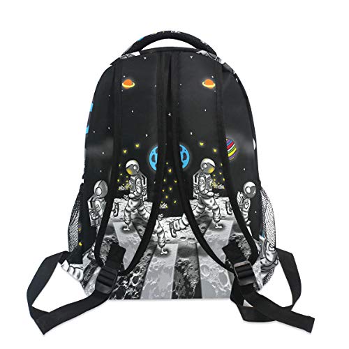 Space Astronaut Backpacks Travel Laptop Daypack School Bags for Teens Men Women