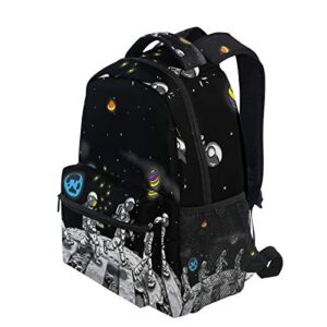 Space Astronaut Backpacks Travel Laptop Daypack School Bags for Teens Men Women