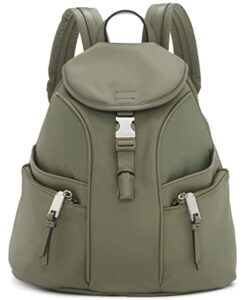 calvin klein women’s shay organizational backpack, dusty olive, one size