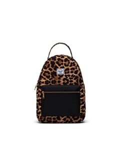 herschel supply co. nova small leopard black one size