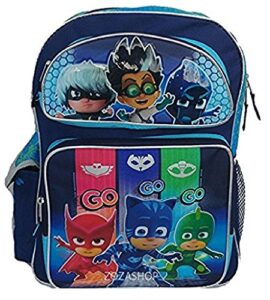 pj masks backpack 12″ boys catboy owlette gekko school backpack toddler backpack