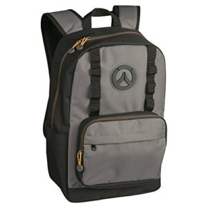 jinx overwatch payload school backpack, black/gray, 18″