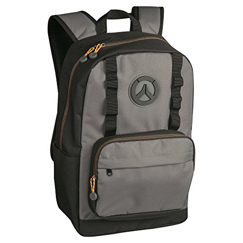 JINX Overwatch Payload School Backpack, Black/Gray, 18"