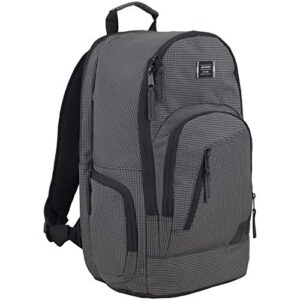 eastsport limited edition sergent backpack, black and white ripstop print
