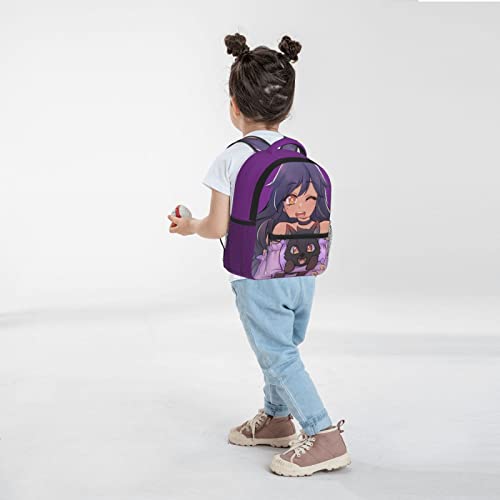 YAOJIAADM Anime Backpack Schoolbag 3D Printed Large Capacity Waterproof Nylon Backpack Adjustable Shoulder Strap Suitable for Travel Picnic Black