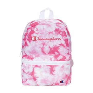 champion varsity mini backpack pink/white one size