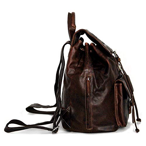 Voyager Drawstring Backpack #7517 (Brown)