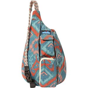 kavu mini organic rope bag sling crossbody backpack – sierra ikat
