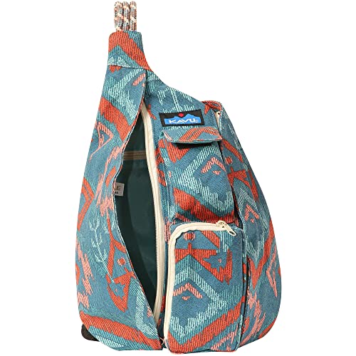 KAVU Mini Organic Rope Bag Sling Crossbody Backpack - Sierra Ikat