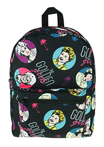 KBNL Golden Girls Sitcom Series All Over Print Sublimated Backpack - 64969, Black