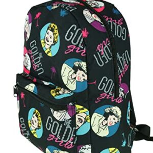 KBNL Golden Girls Sitcom Series All Over Print Sublimated Backpack - 64969, Black