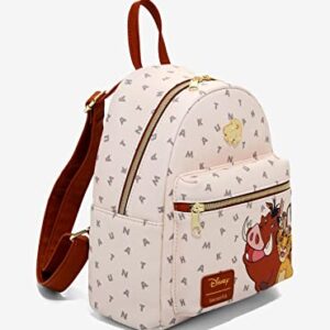 Loungefly Disney - Mini Backpack - The Lion King Hakuna Matata Letters