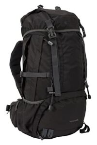 mountain warehouse venture 40l backpack – travel bag for men & women black women’s fit