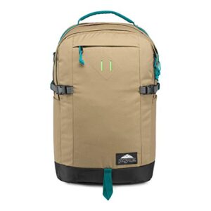 jansport gnarly gnapsack 25 field tan ripstop one size