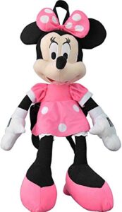 upd minnie red 16″ plush backpacks, multi, one size