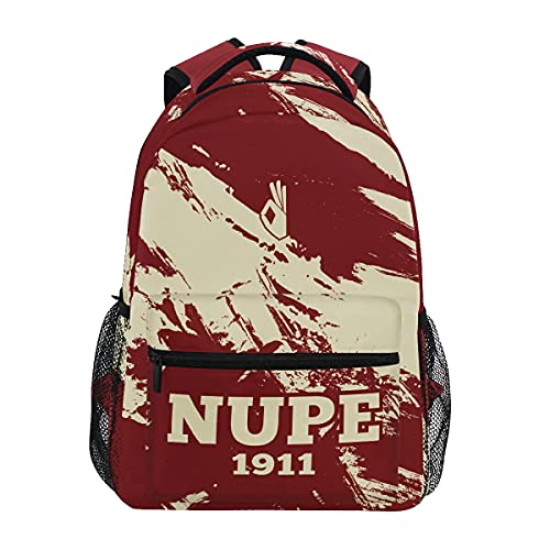 BBGreek Kappa Alpha Psi Fraternity Paraphernalia - Nupe 1911 - College School Backpack, Book Bag - Official Vendor