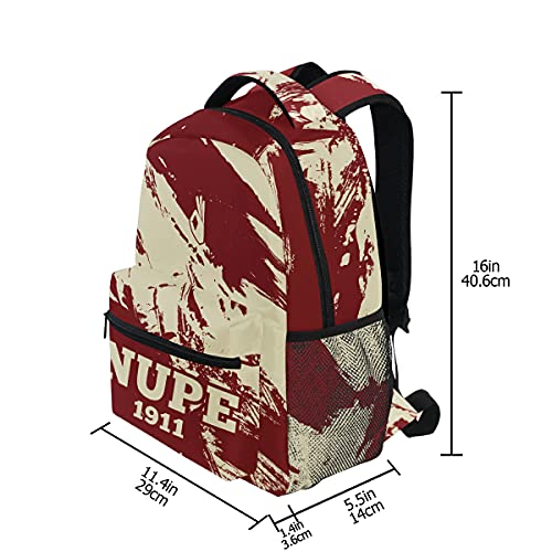 BBGreek Kappa Alpha Psi Fraternity Paraphernalia - Nupe 1911 - College School Backpack, Book Bag - Official Vendor