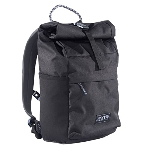 ENO, Roan Rolltop Pack - 20L Outdoor Backpack for Men and Women - for Hiking, Camping, Backpacking, Beach, and Festivals - Black