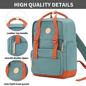 OKTA Waterproof Laptop Backpack for Women ,Hiking Backpack ,Student Lightweight School bag for Girls,Fit 14 inch Laptop
