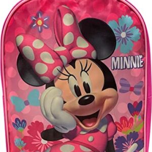 Ruz Minnie Mouse Girl's 15" Backpack (Pink)