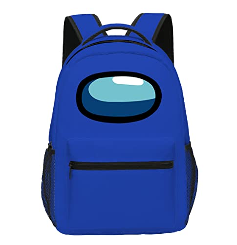 Game Backpack Apply To Laptop Bag Travel Backpack 16 Inch Lightweight Durable Bookbag for School Office Picnic Blue