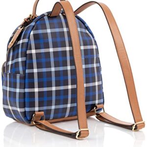 Tommy Hilfiger Julia Small Dome Backpack, Navy/Multi