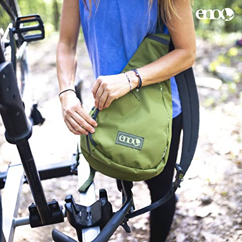 ENO, Kanga Sling Pack - 10L Outdoor Backpack for Men and Women - for Hiking, Camping, Backpacking, Beach, and Festivals - Black