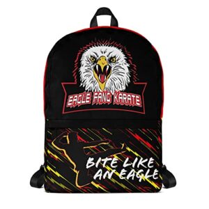 ripple junction cobra kai eagle fang backpack officially licensed