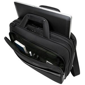 Targus Spruce EcoSmart Checkpoint-Friendly Laptop Bag for 15.6-Inch Laptops, Black (TBT256)