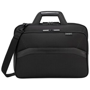 Targus Spruce EcoSmart Checkpoint-Friendly Laptop Bag for 15.6-Inch Laptops, Black (TBT256)