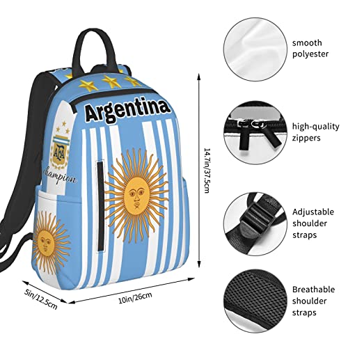 Argentina Fans Backpack, Argentina Champions Memorial Backpack