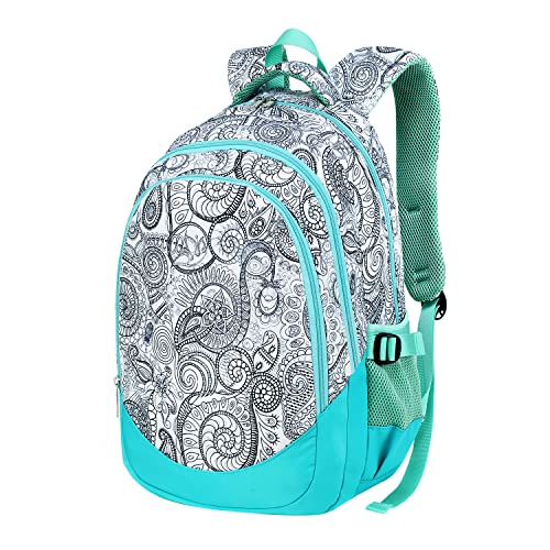 Girls Backpack for Kids Elementary School Bag Bookbag Kindergarten Middle School Teen Girls Mochila Para Niñas with Laptop Compartment Mochilas Escolares Para Adolescentes Book Bag Teenage