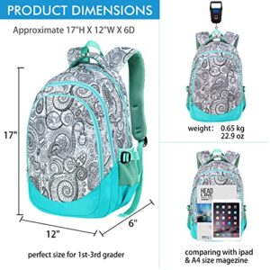 Girls Backpack for Kids Elementary School Bag Bookbag Kindergarten Middle School Teen Girls Mochila Para Niñas with Laptop Compartment Mochilas Escolares Para Adolescentes Book Bag Teenage