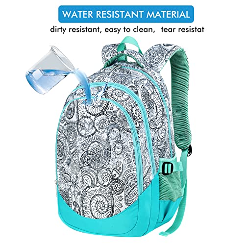 Girls Backpack for Kids Elementary School Bag Bookbag Kindergarten Middle School Teen Girls Mochila Para Niñas with Laptop Compartment Mochilas Escolares Para Adolescentes Book Bag Teenage