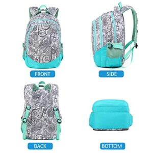 Girls Backpack for Kids Elementary School Bag Bookbag Kindergarten Middle School Teen Girls Mochila Para Niñas with Laptop Compartment Mochilas Escolares Para Adolescentes Book Bag Teenage