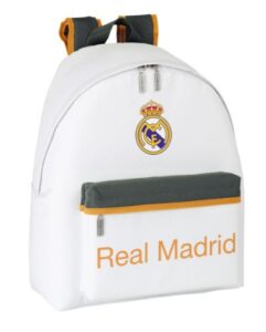 real madrid backpack white