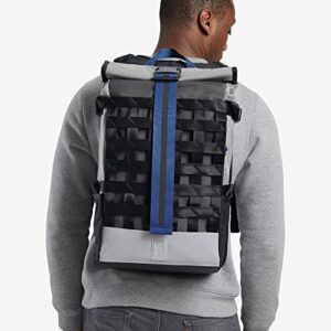 Chrome Industries Barrage Cargo Laptop Backpack - Waterproof 15 Inch Laptop Bag, 22 Liter, Fog