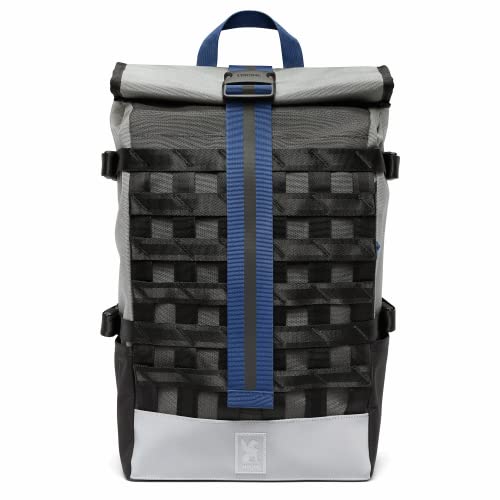 Chrome Industries Barrage Cargo Laptop Backpack - Waterproof 15 Inch Laptop Bag, 22 Liter, Fog