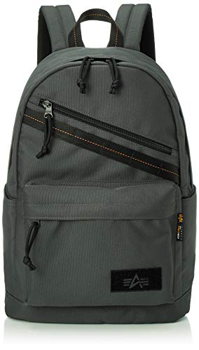 ALPHA INDUSTRIES INC(アルファ インダストリーズ) Men's Official Alpha Backpack, Cordura Canvas, Grey (Grey Marl)