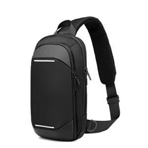 yakelo sling bag for men women, crossbody sling bag multipurpose waterproof anti theft backpack shoulder bags for outdoor/travel hiking
