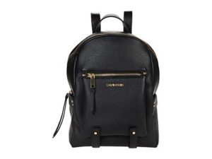 calvin klein maya novelty backpack black/gold one size