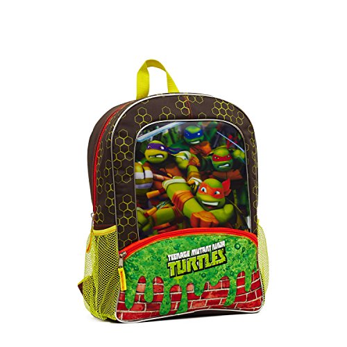 Teenage Mutant Ninja Turtles Lenticular Green Slime 16" Backpack