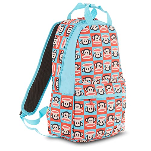 Paul Frank Monkey Allover Backpack - Light Blue Julius the Monkey Allover Knapsack