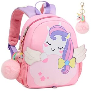 unicorn toddler backpack for girls preschool backpack for girls kids’ backpacks small mini toddler backpack toddler bookbag