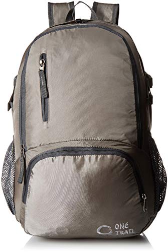 OneTrail 30L Packable Hiking Daypack | Ultralight, Ripstop (Gunmetal Grey)