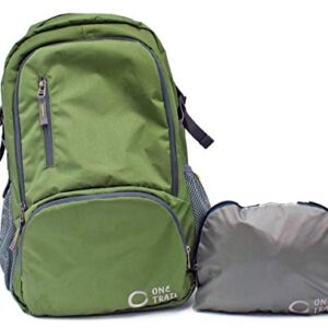 OneTrail 30L Packable Hiking Daypack | Ultralight, Ripstop (Gunmetal Grey)