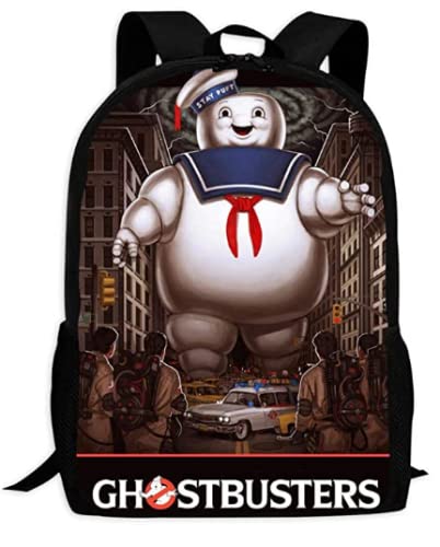 Stay-Puft-Ghost Unisex Men Women Backpack Shoulder Bags Knapsack Boys Girls Laptop Outdoor