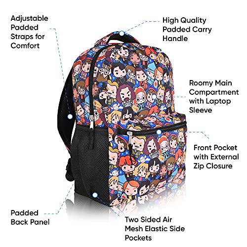 Harry Potter Kawaii Backpack | Anime Hogwarts Bookbag Knapsack For School