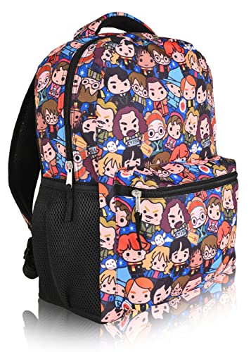 Harry Potter Kawaii Backpack | Anime Hogwarts Bookbag Knapsack For School