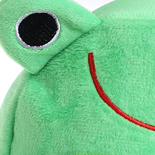 Frog Backpack Mini Frog Backpack Plush Frog Bag Frog Plushie Frog Backpack for Kids (Green)